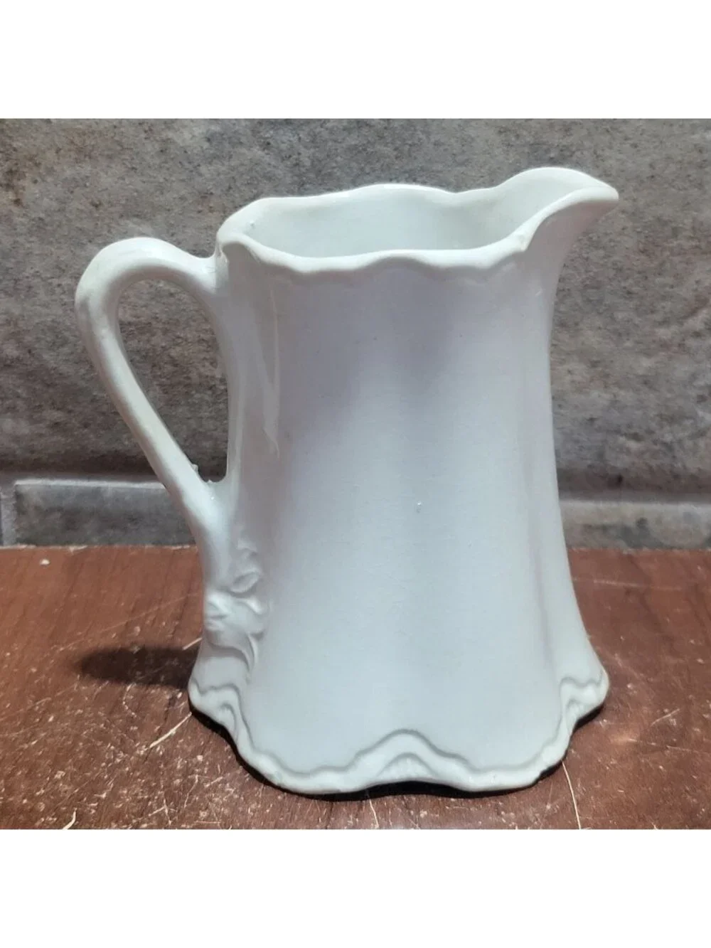 Vintage Avon China White Porcelain Creamer Pitcher 1991